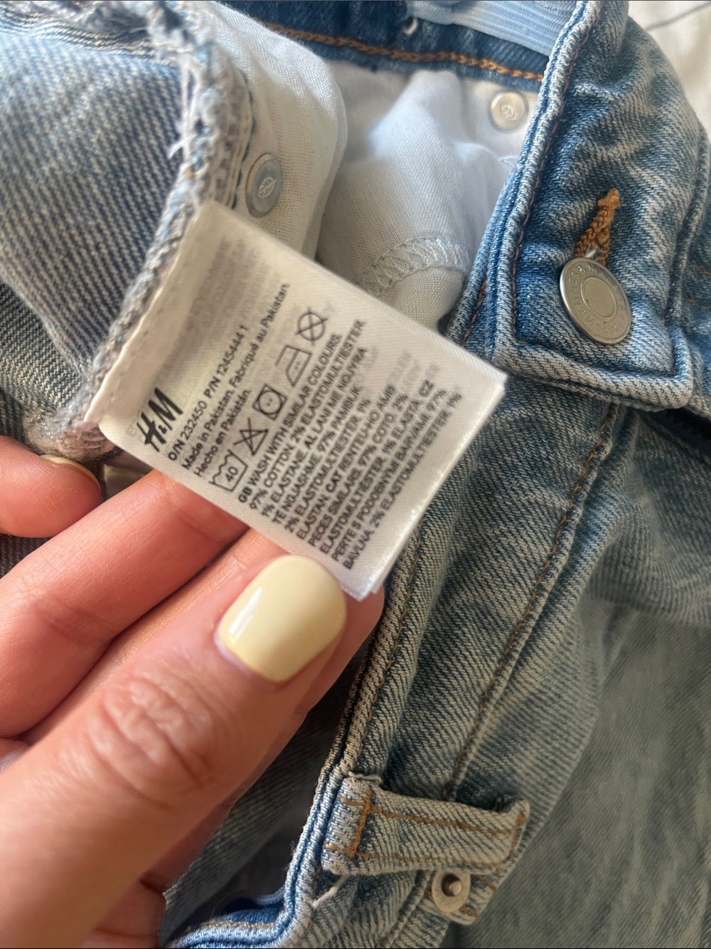H&M Mama before and after maternity jeans- size small - Picture 5 of 5